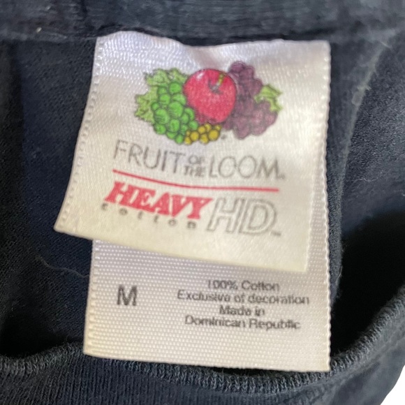 Vintage 2000s DARE Multi-color Script Graphic T-Shirt Black Size M FOTL Heavy HD - Picture 3 of 11